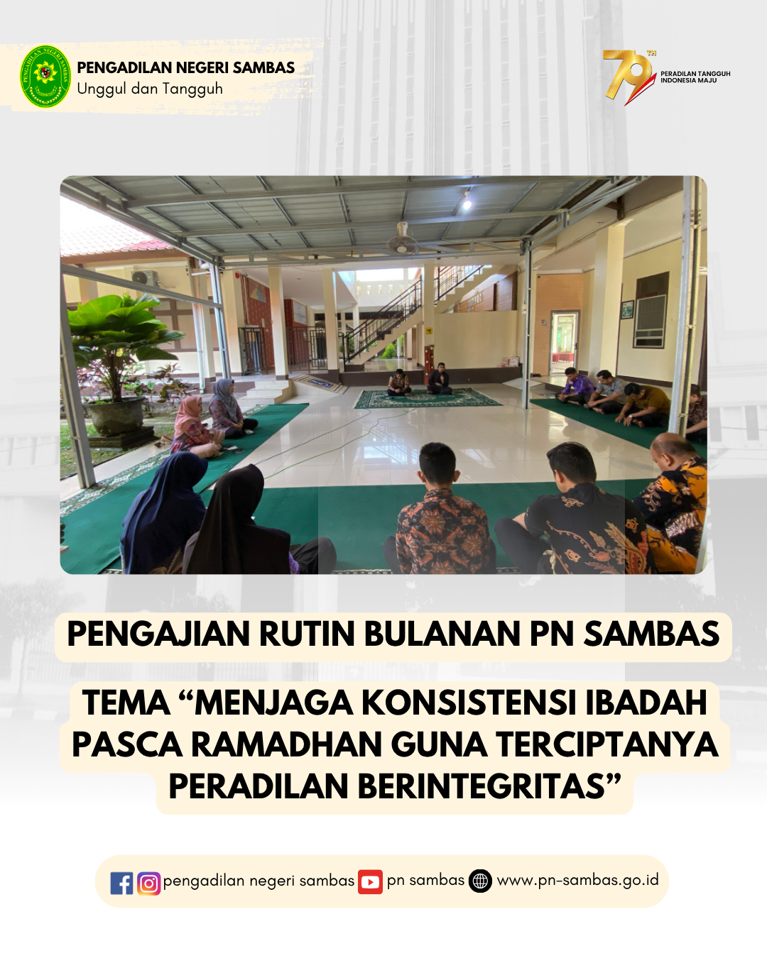 Pengajian Rutin Bulanan