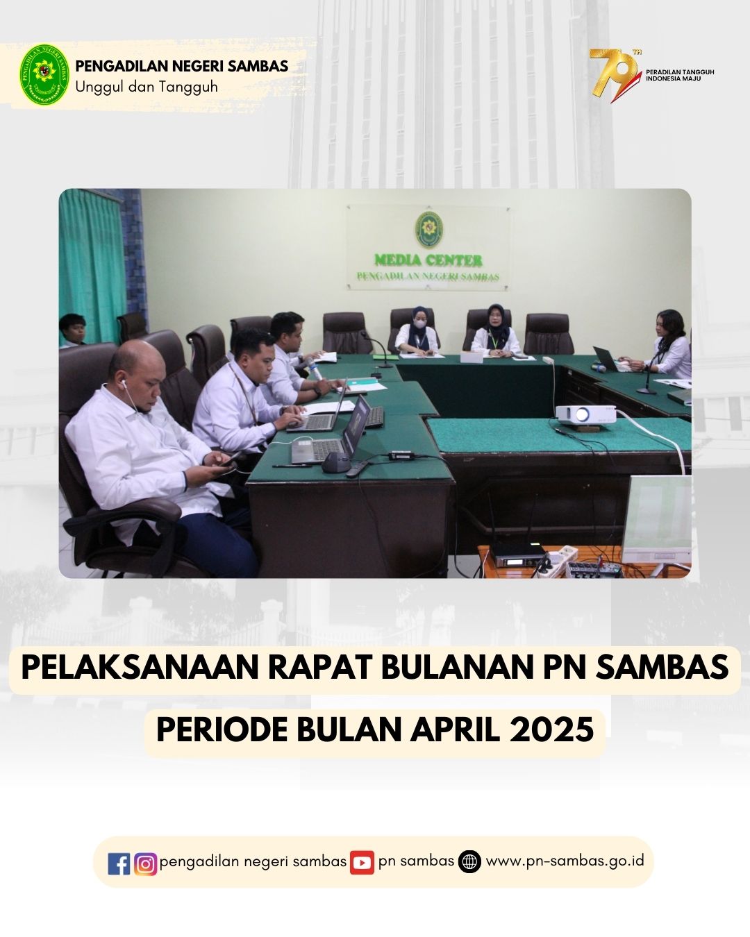 Pelaksanaan Rapat Bulanan