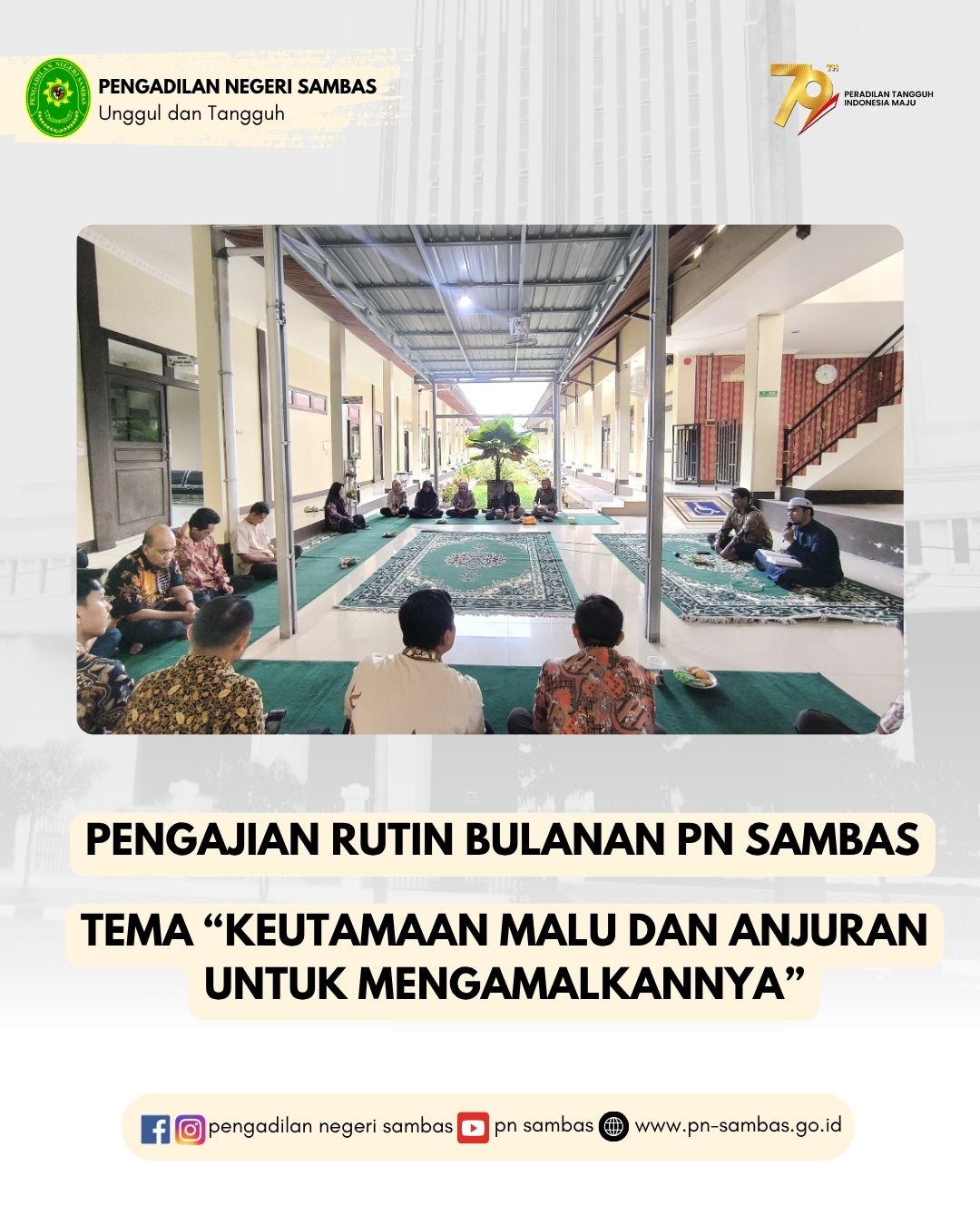 Pengajian Rutin Bulanan