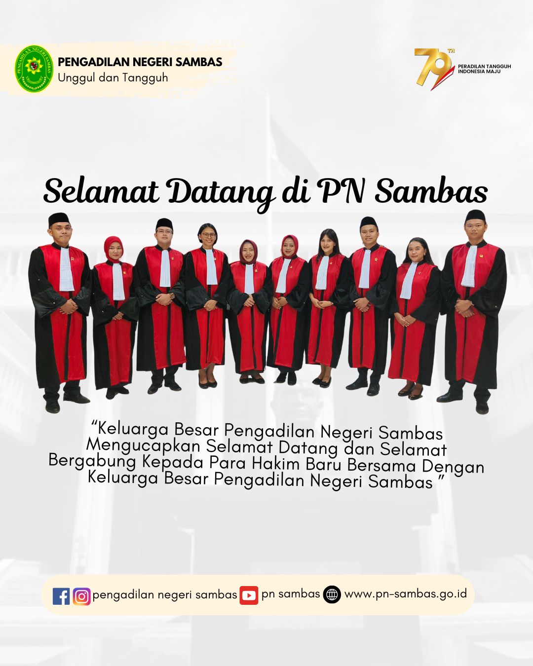 Selamat Datang Hakim Baru