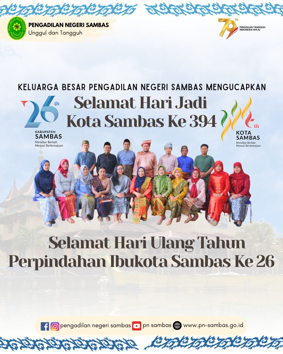 Selamat Hari Jadi Kota Sambas