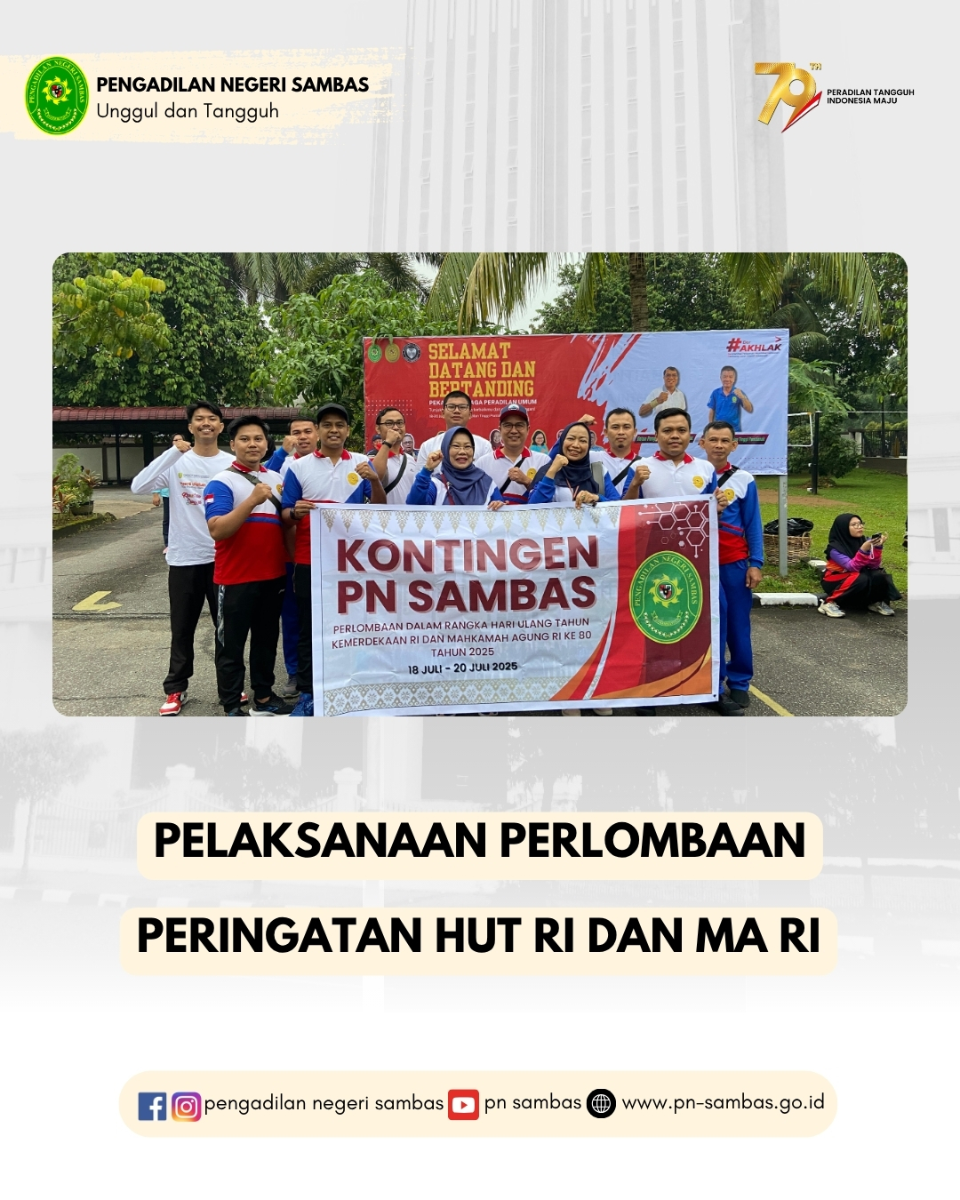 Lomba Peringatan HUT RI & HUT MA RI
