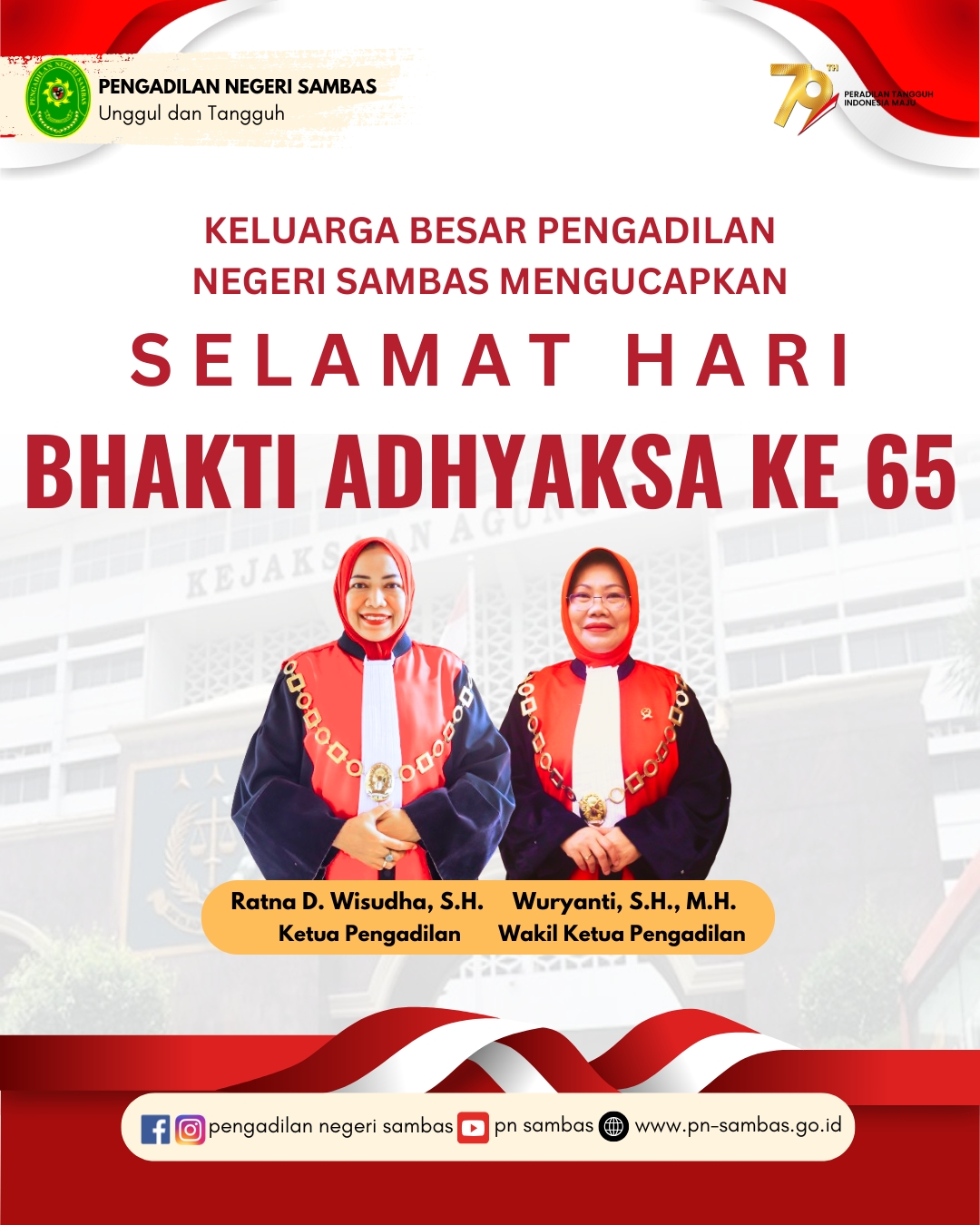 Selamat Hari Bhakti Adhyaksa