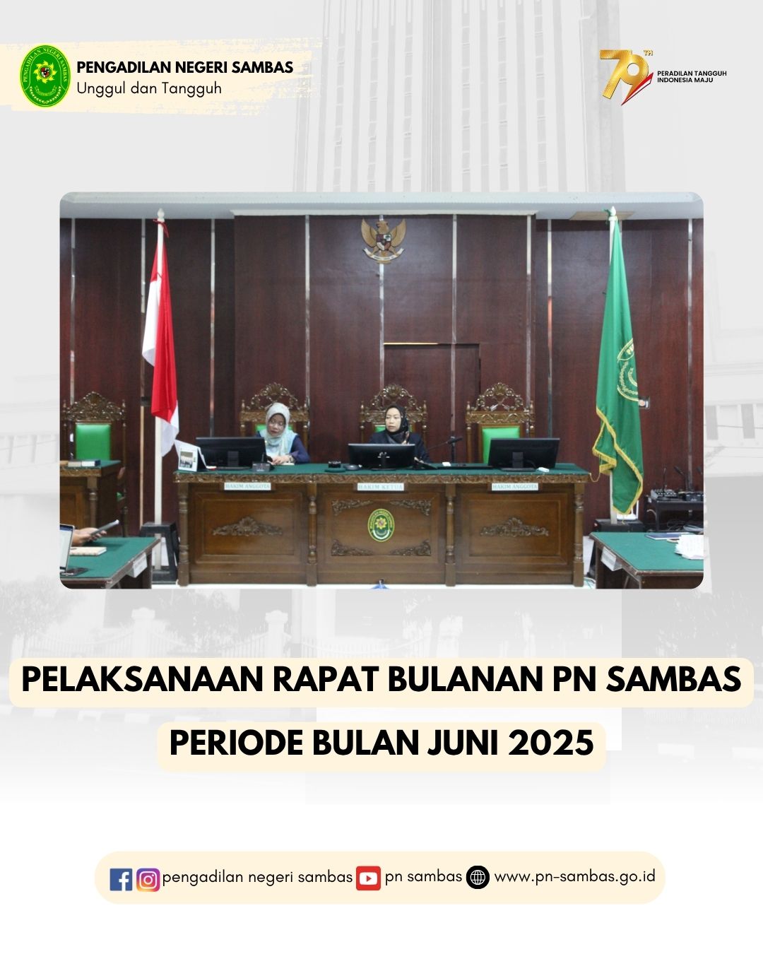 Pelaksanaan Rapat Bulanan