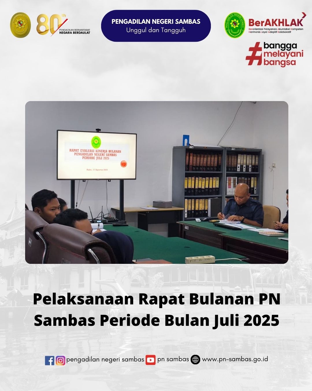 Pelaksanaan Rapat Bulanan