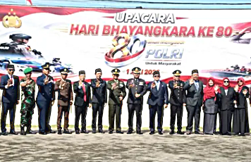 Upacara Hari Bhayangkara ke 80